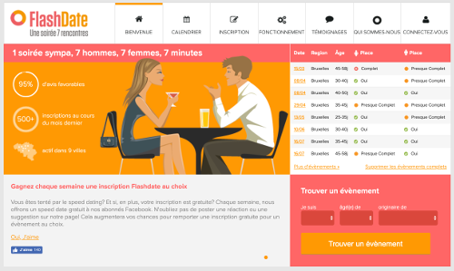 image du site flashdate