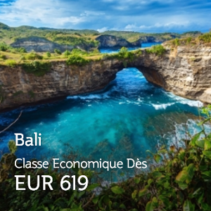 image de Bali et le prix du vol de 619€